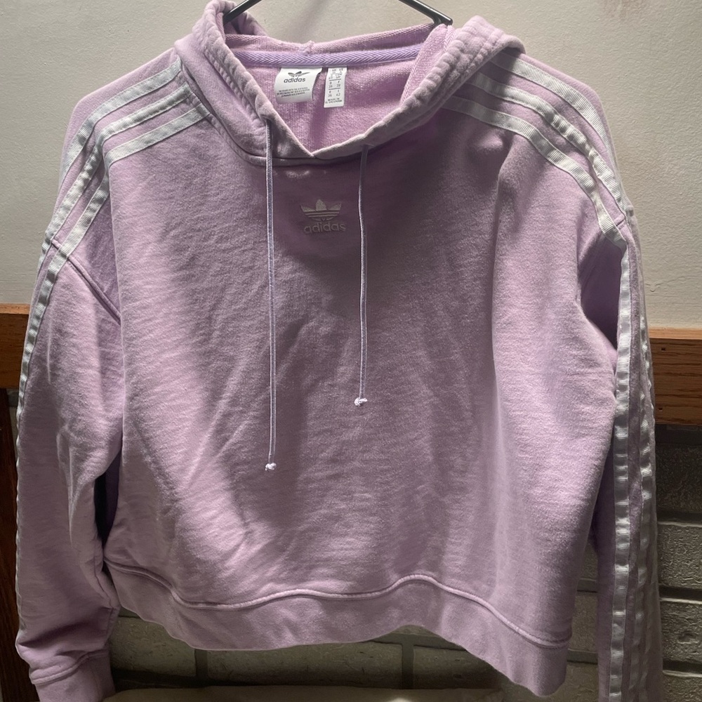 Adidas cropped hoodie